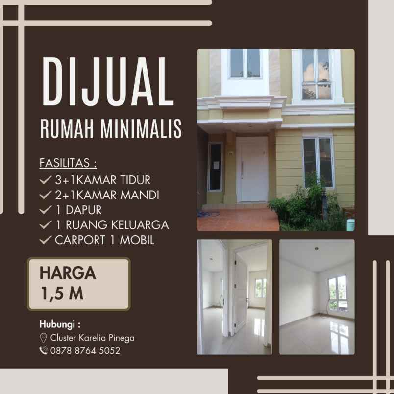 dijual murah rumah strategis gading serpong