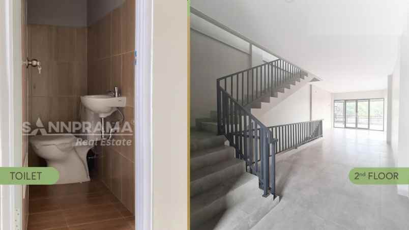 dijual ruko gudang kantor bojongsari depok