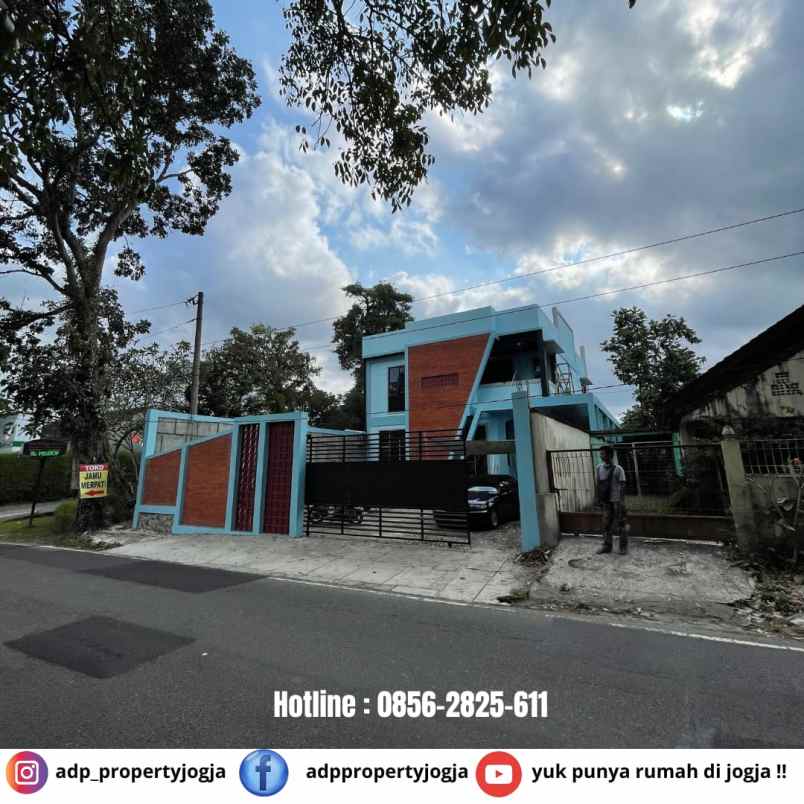 dijual ruko gudang kantor jl griya taman asri sleman