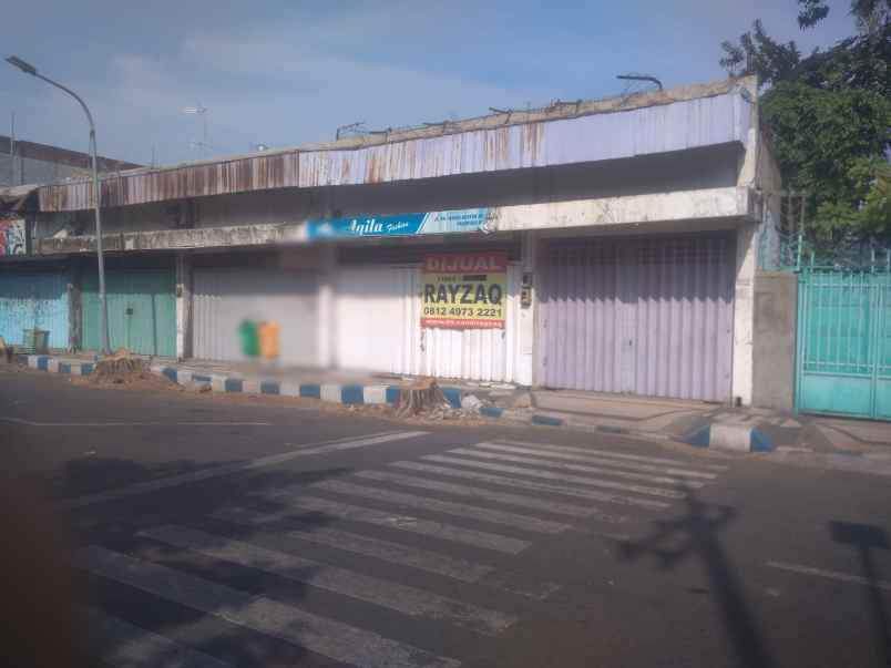 dijual ruko gudang kantor tepi jalan kh wachid