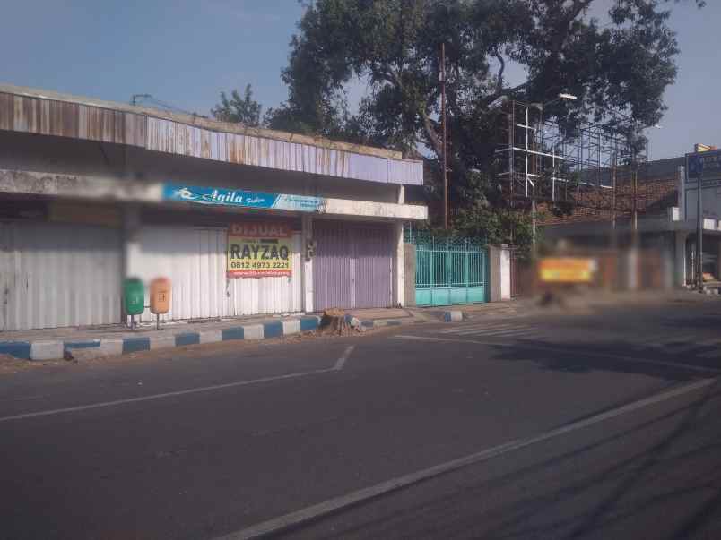 dijual ruko gudang kantor tepi jalan kh wachid