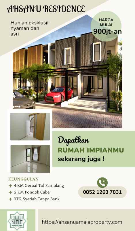 dijual rumah abdul wahab raya