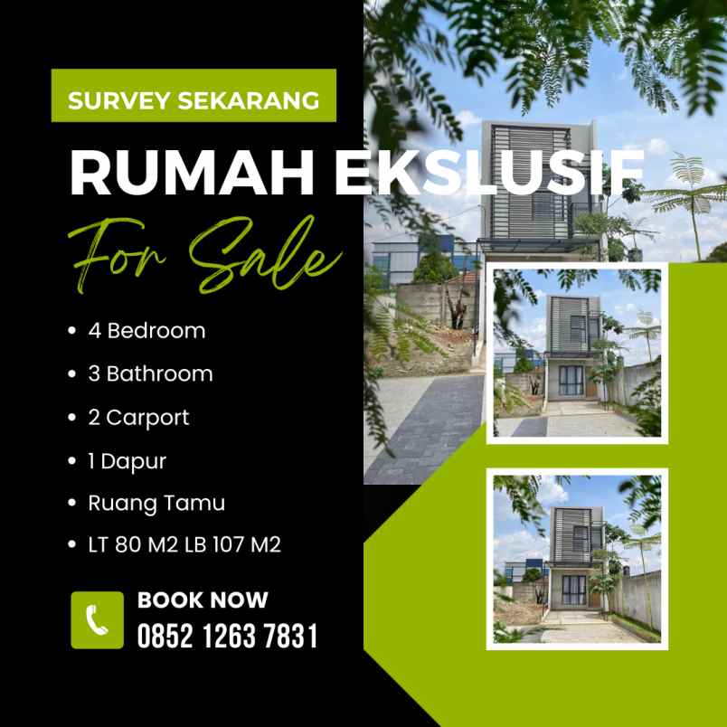 dijual rumah abdul wahab raya