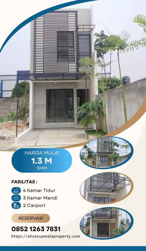 dijual rumah abdul wahab raya