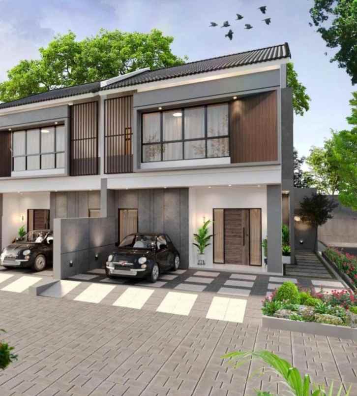 dijual rumah baru hook mulyosari bisa kpr row lebar