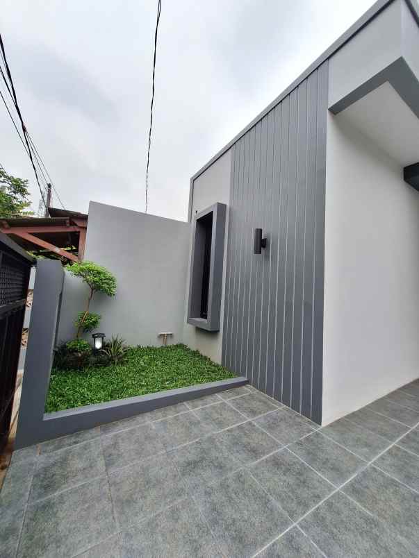 dijual rumah baru modern scandinavian dalam komplek