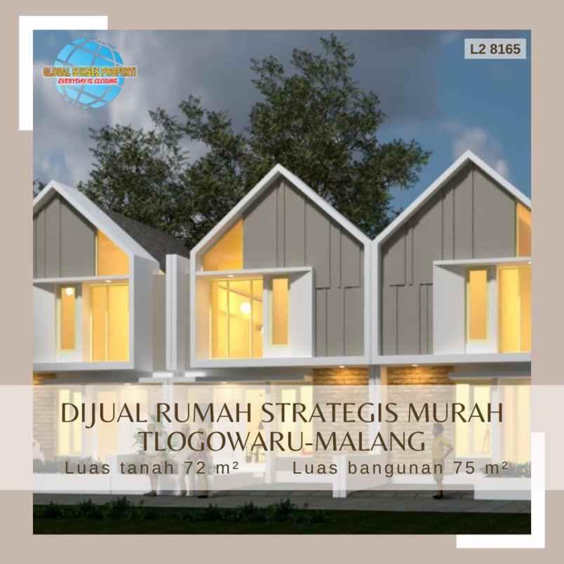 dijual rumah bunga cinta lestari regency