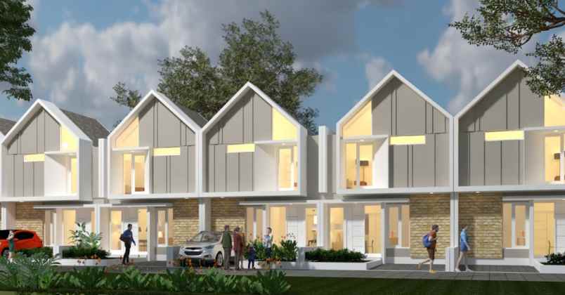 dijual rumah bunga cinta lestari regency