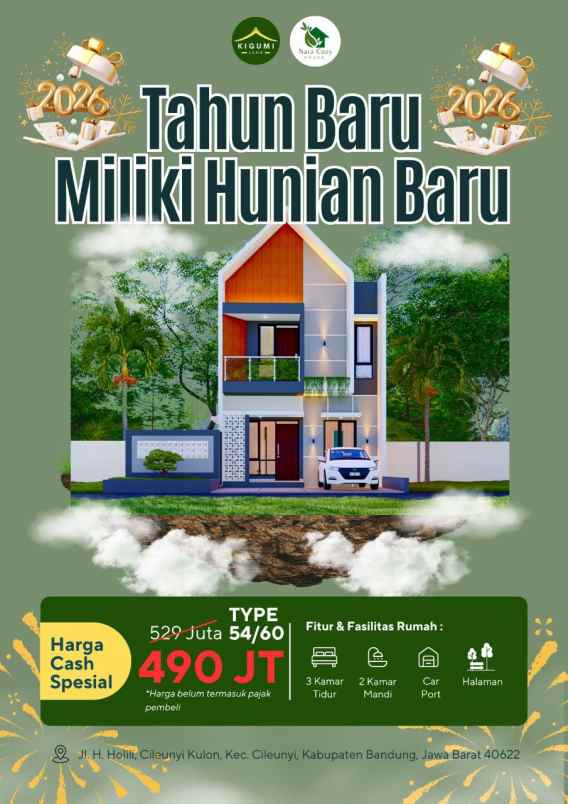 dijual rumah cileunyi kulon bandung
