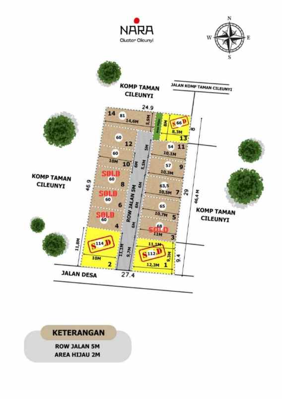 dijual rumah cileunyi kulon bandung