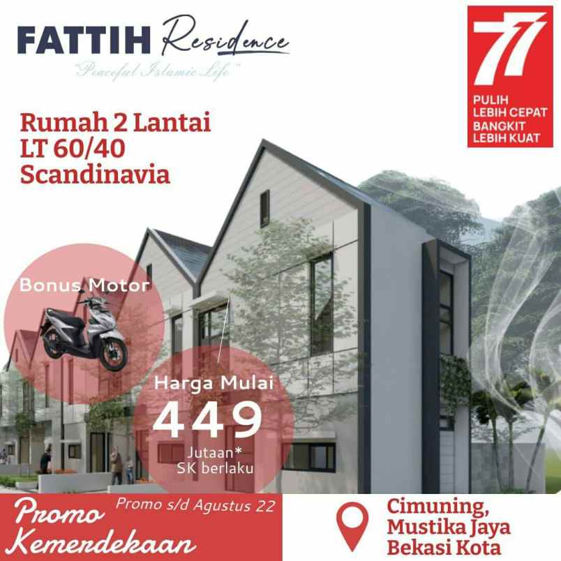 dijual rumah cimuning