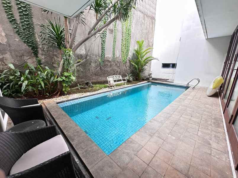 dijual rumah cluster di kemang bangka mampang prapatan