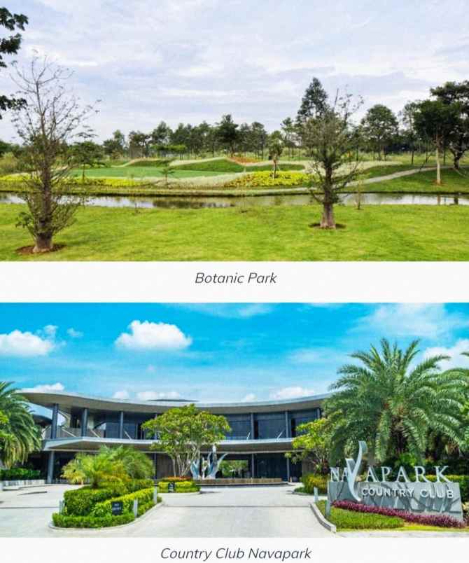 dijual rumah cluster layton nava park