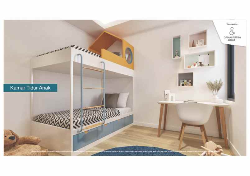 dijual rumah cluster navara harapan indah