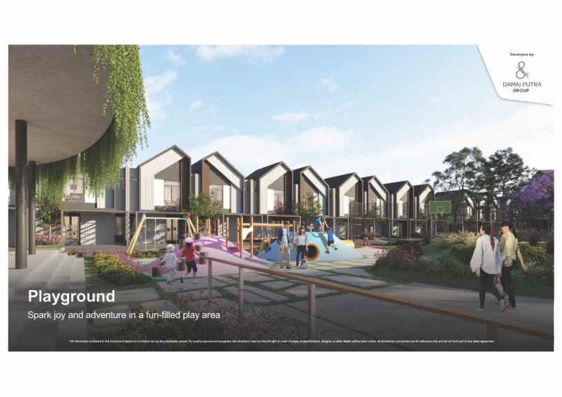 dijual rumah cluster navara harapan indah