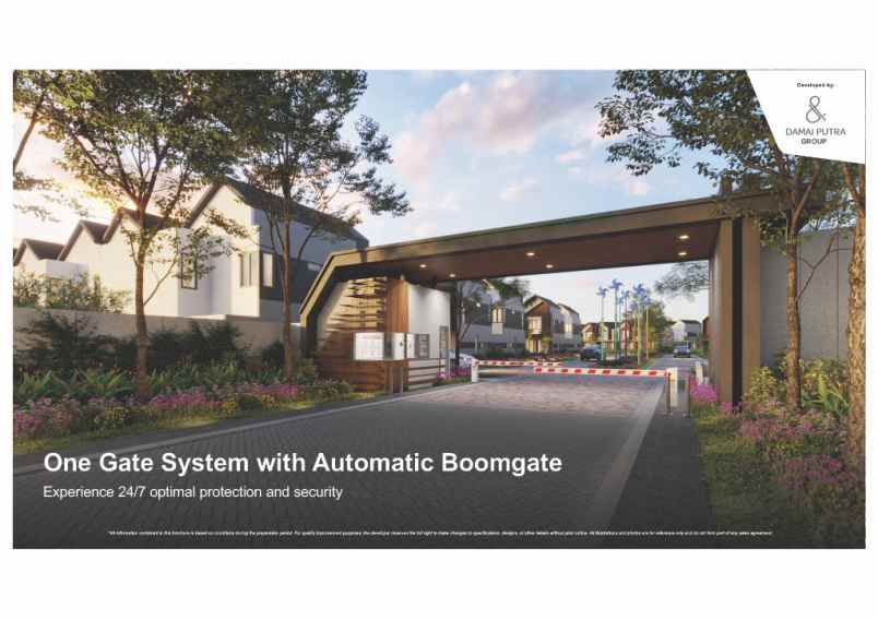 dijual rumah cluster navara harapan indah