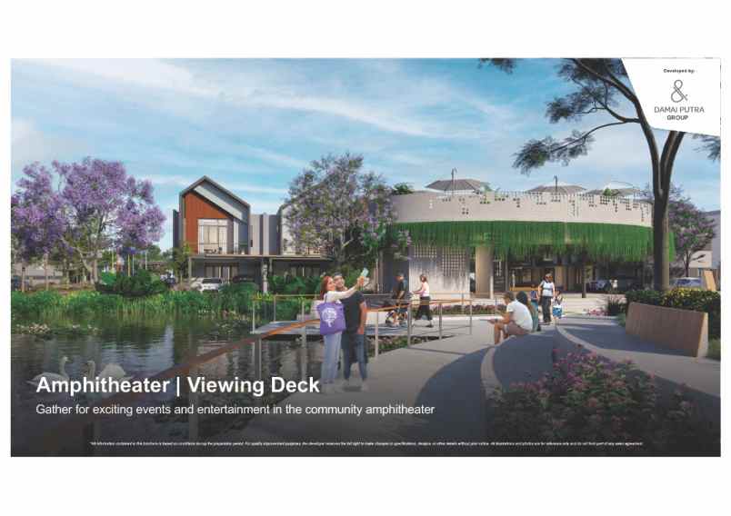 dijual rumah cluster navara harapan indah