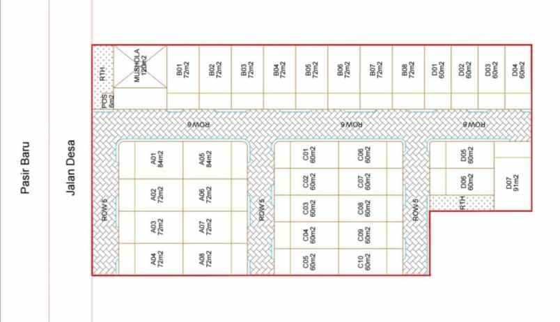 dijual rumah cluster permata setiabudi