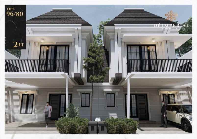 dijual rumah de imperial estate