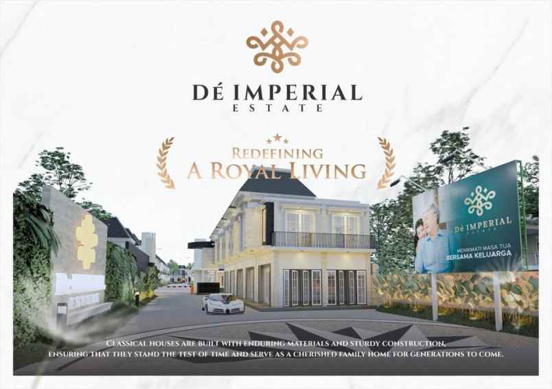 dijual rumah de imperial estate