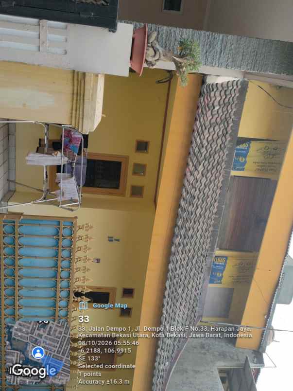 dijual rumah di perumahan harapan jaya ii