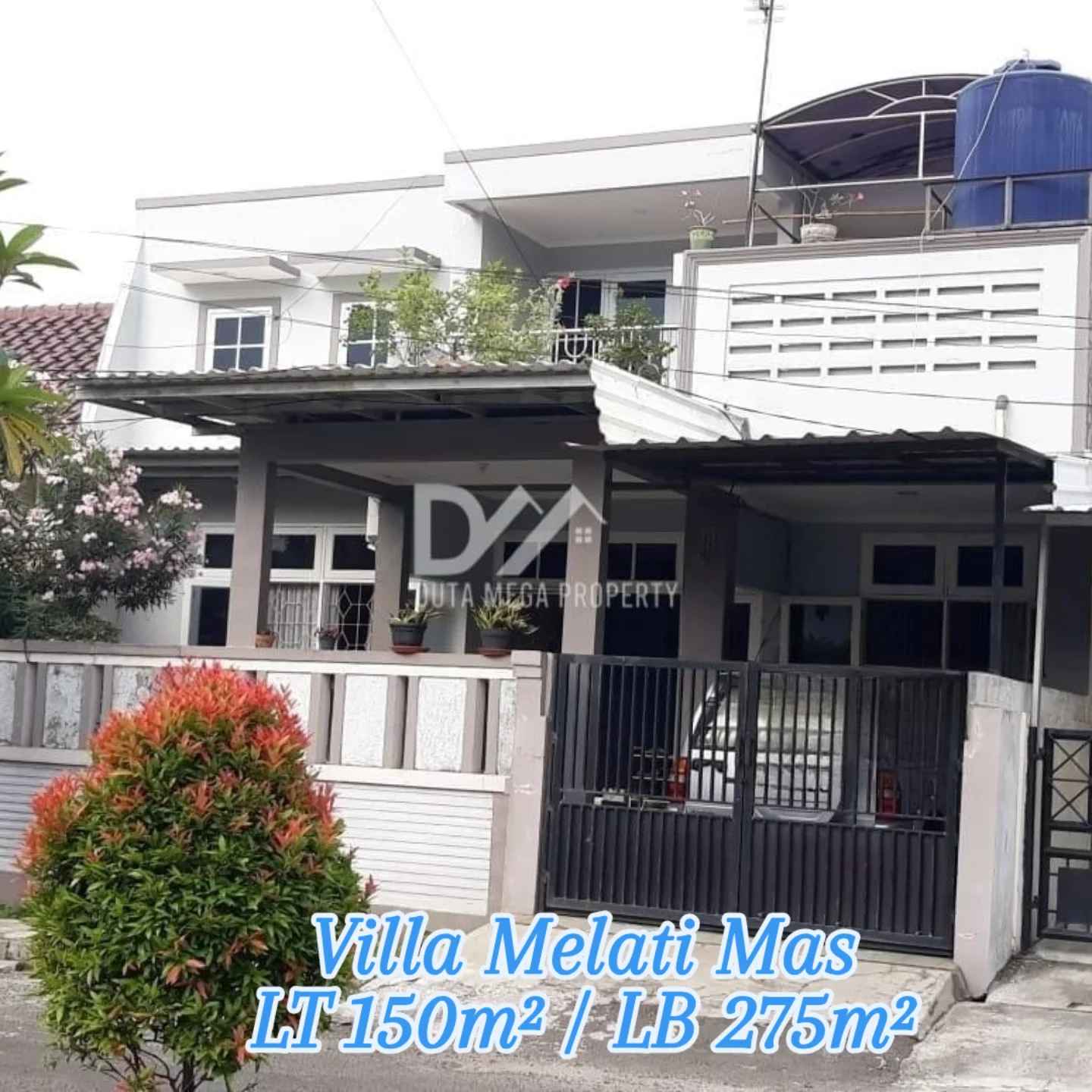 dijual rumah di villa melati mas bsd
