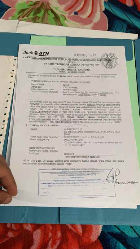 dijual rumah diover kredit rumah di