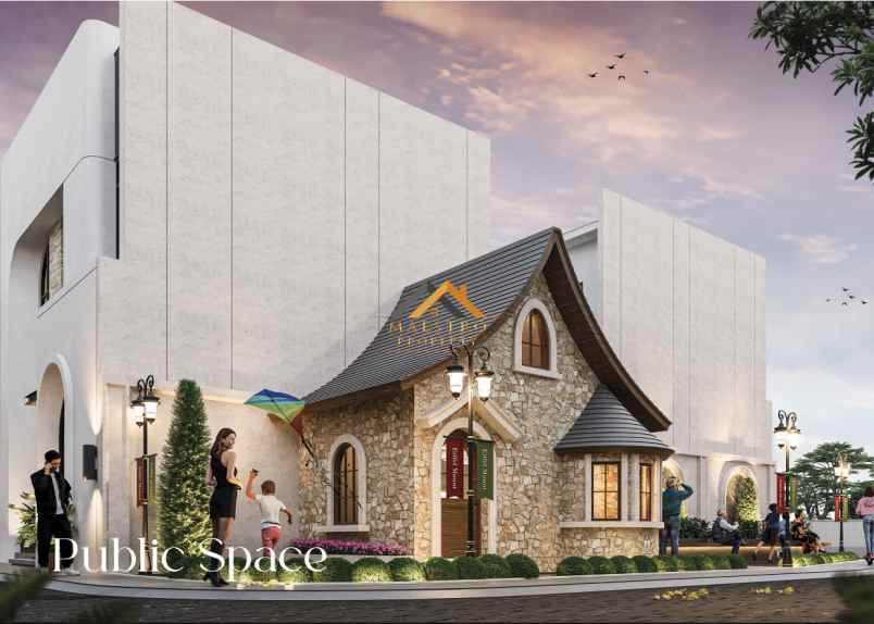 dijual rumah eiffel mount jalan kebun bunga