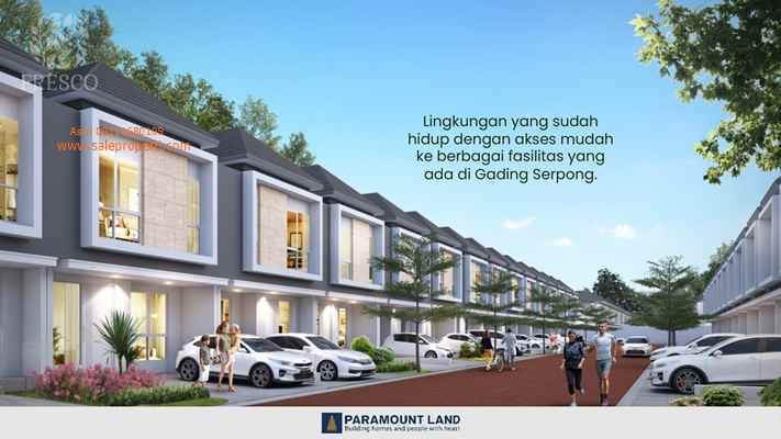 dijual rumah fresco gading serpong