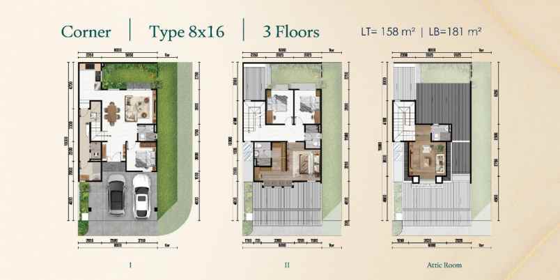dijual rumah gading serpong tangerang