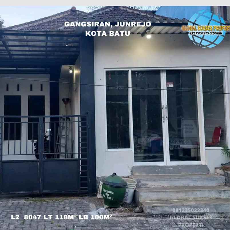 dijual rumah gangsiran