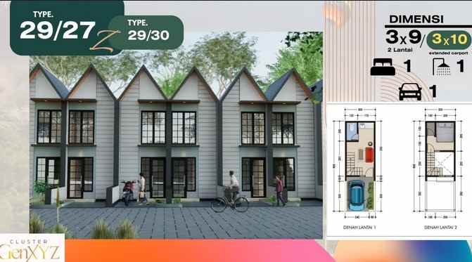 dijual rumah grand semanggi residence