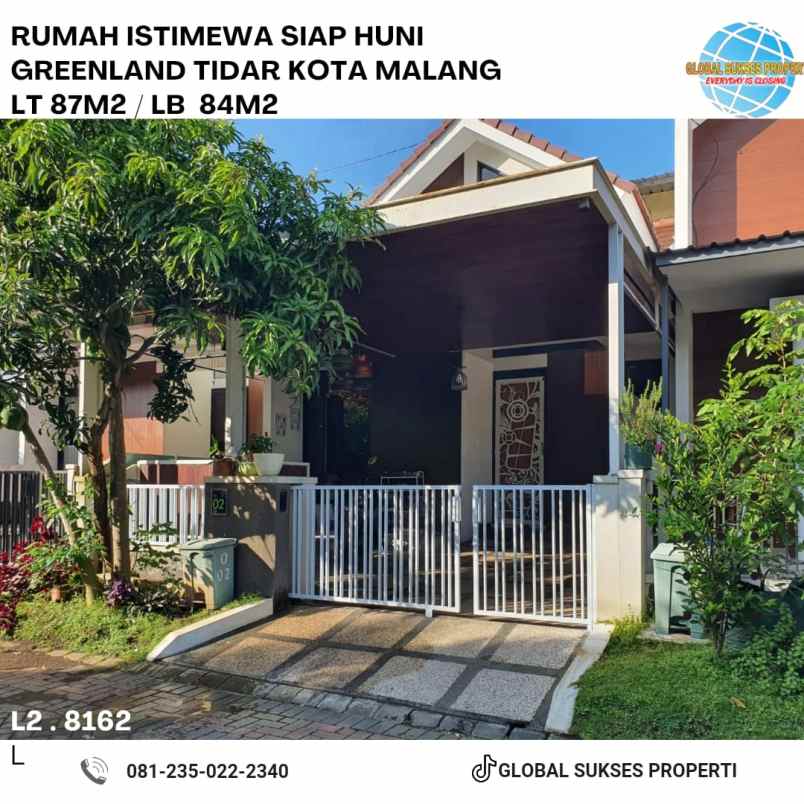 dijual rumah greenland at tidar