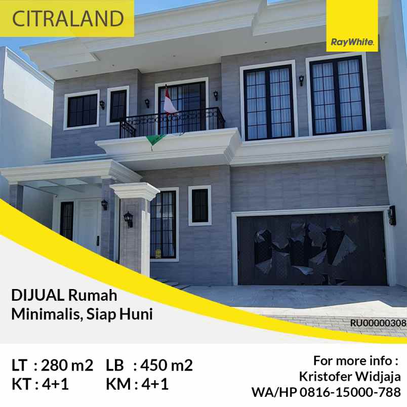 dijual rumah international village