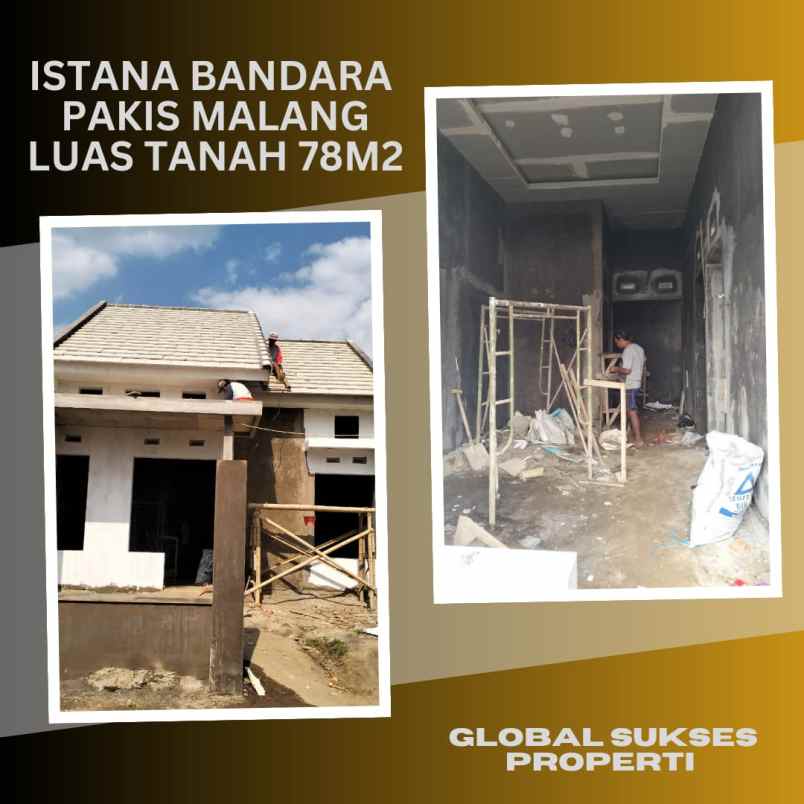 dijual rumah istana bandara kec pakis