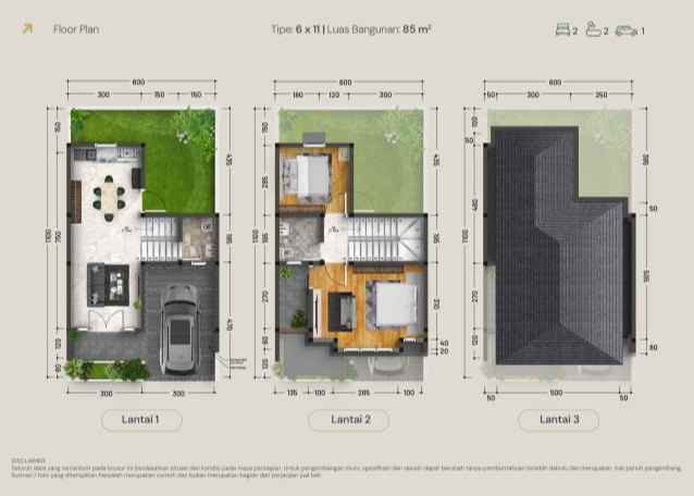 dijual rumah jalan alumunium 1 krakatau