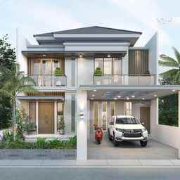 dijual rumah jalan cemara gading