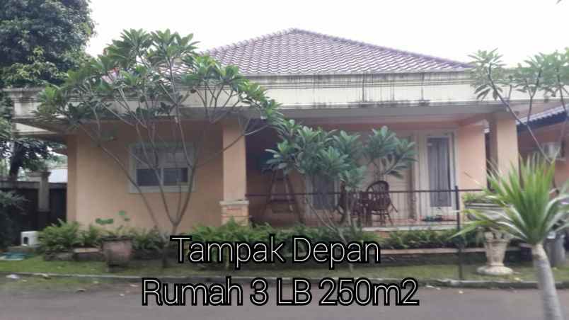 dijual rumah jalan cempaka cibubur