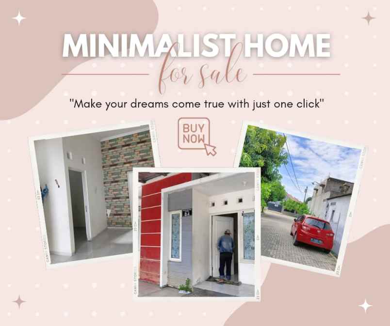 dijual rumah jalan zebra