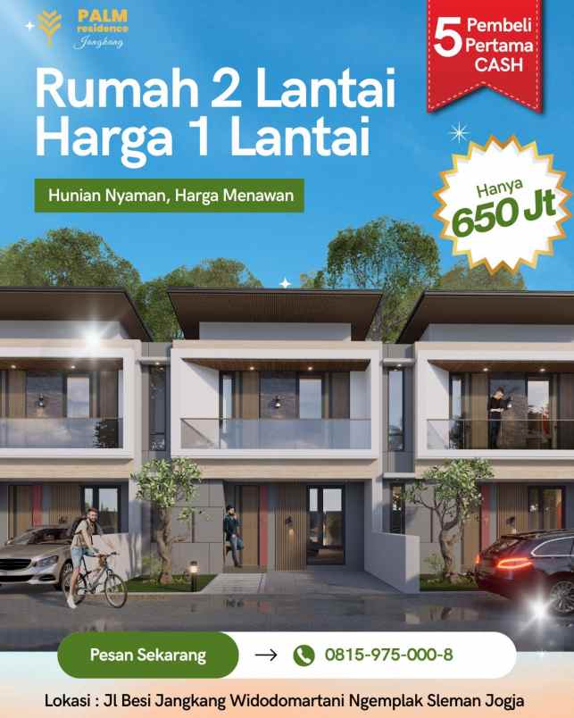dijual rumah jangkang widodomartani