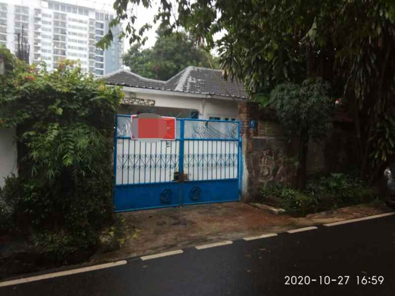 dijual rumah jl bangka vi kel pela kec