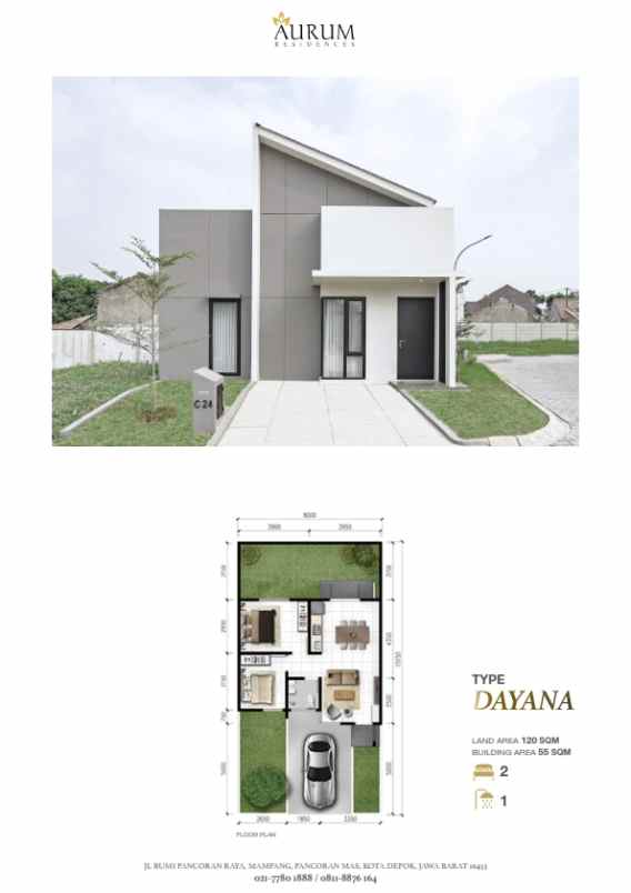 dijual rumah jl bumi pancoran raya no