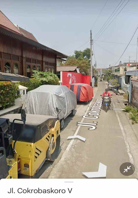 dijual rumah jl cokrobaskoro v kel