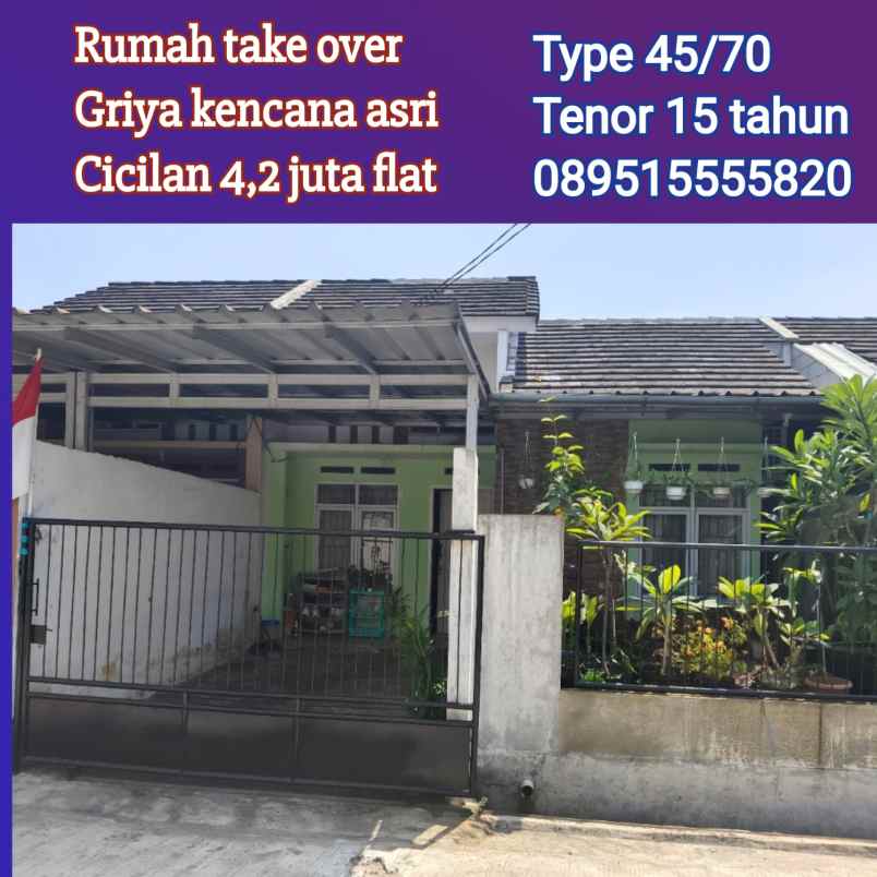 dijual rumah jl kencana cilebut kota bogor