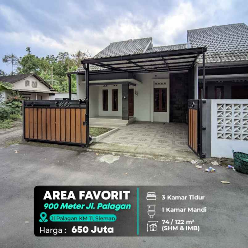 dijual rumah jl palagan km 11