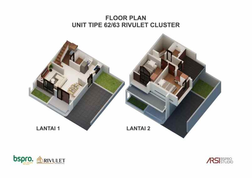 dijual rumah jl permata inten