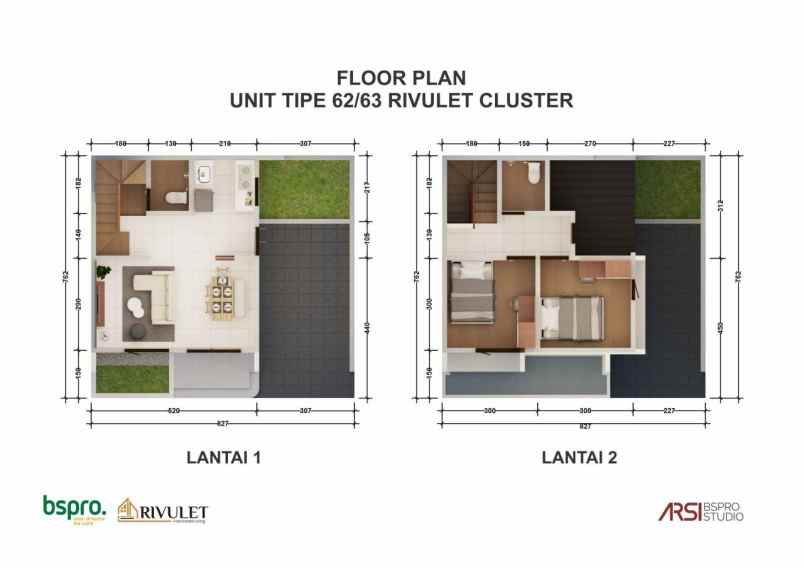 dijual rumah jl permata inten