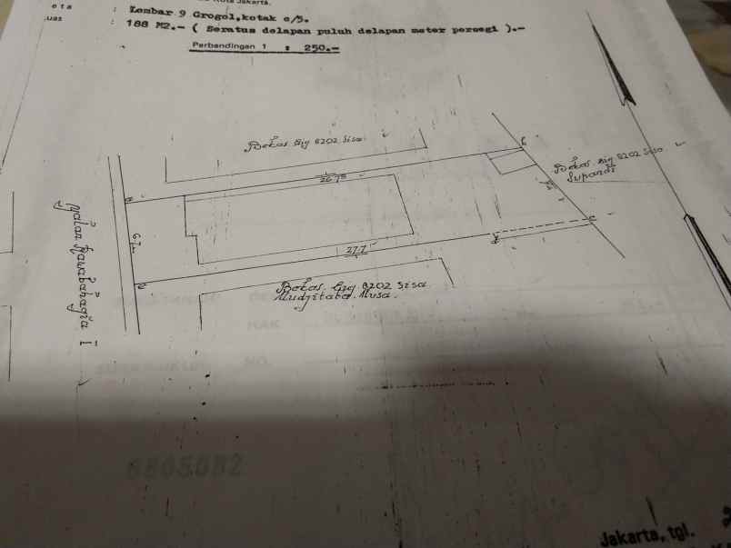 dijual rumah jl rawa bahagia raya no 19