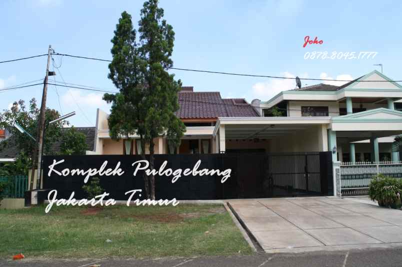 dijual rumah jl raya pulogebang