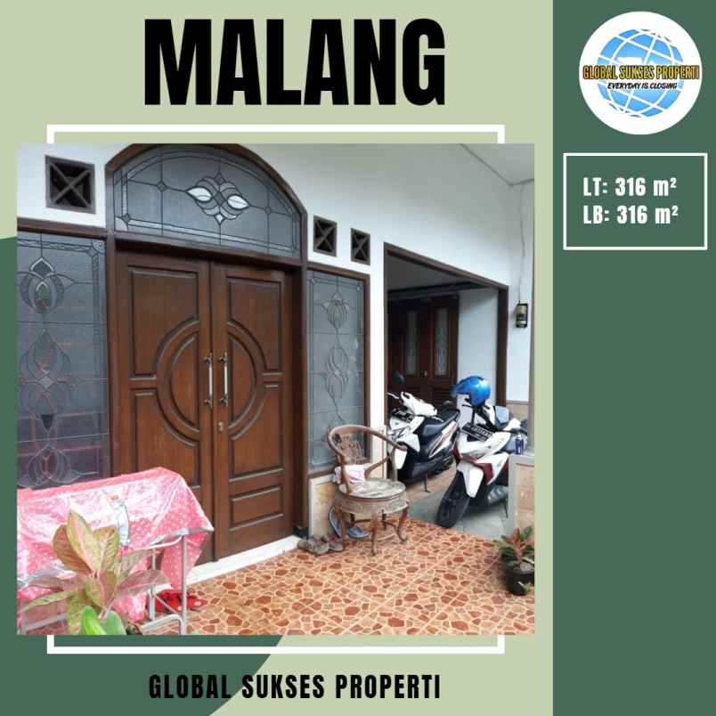 dijual rumah jl salak